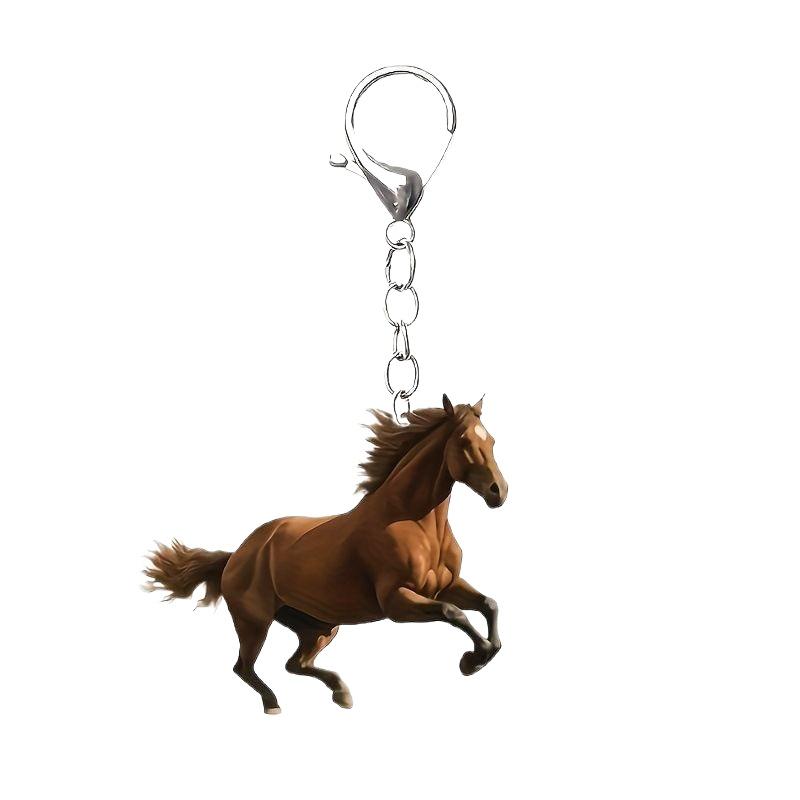 Heavy Equipment Keychain - **1 Buah Gantungan Kunci Kuda Akrilik