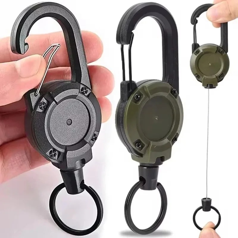 Heavy Equipment Keychain - Gantungan Kunci Retractable Tugas Berat dengan