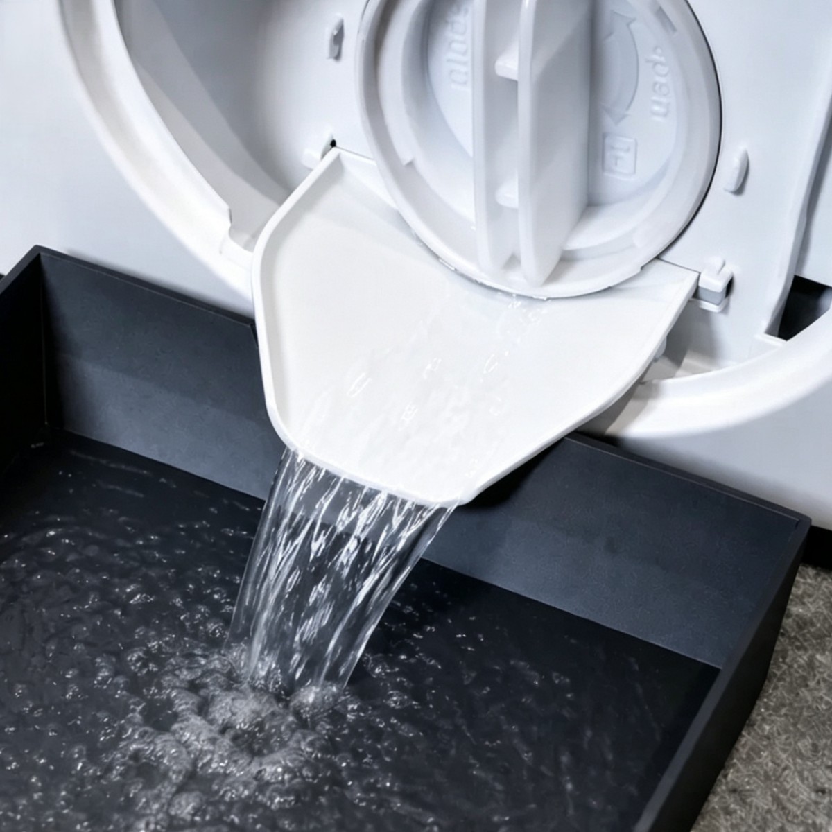 Heavy Equipment Washing - Corong pengganti baki drainase mesin cuci