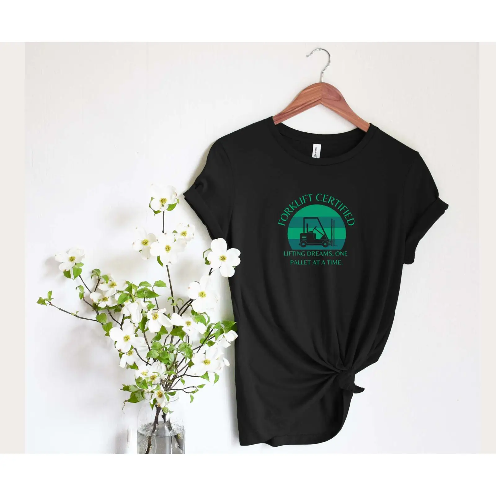 Heavy Equipment Washing - Kaos Lucu Bersertifikat Forklift, Meme Peralatan