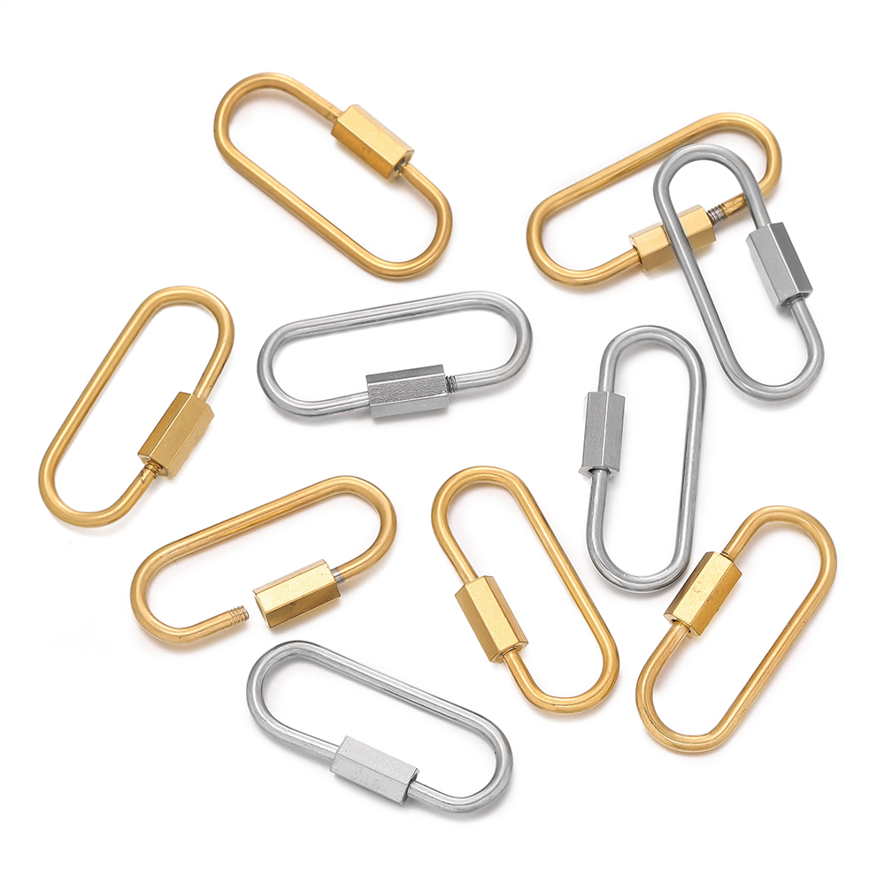 Heavy Equipment Keychain - 5 buah cincin kait cepat baja