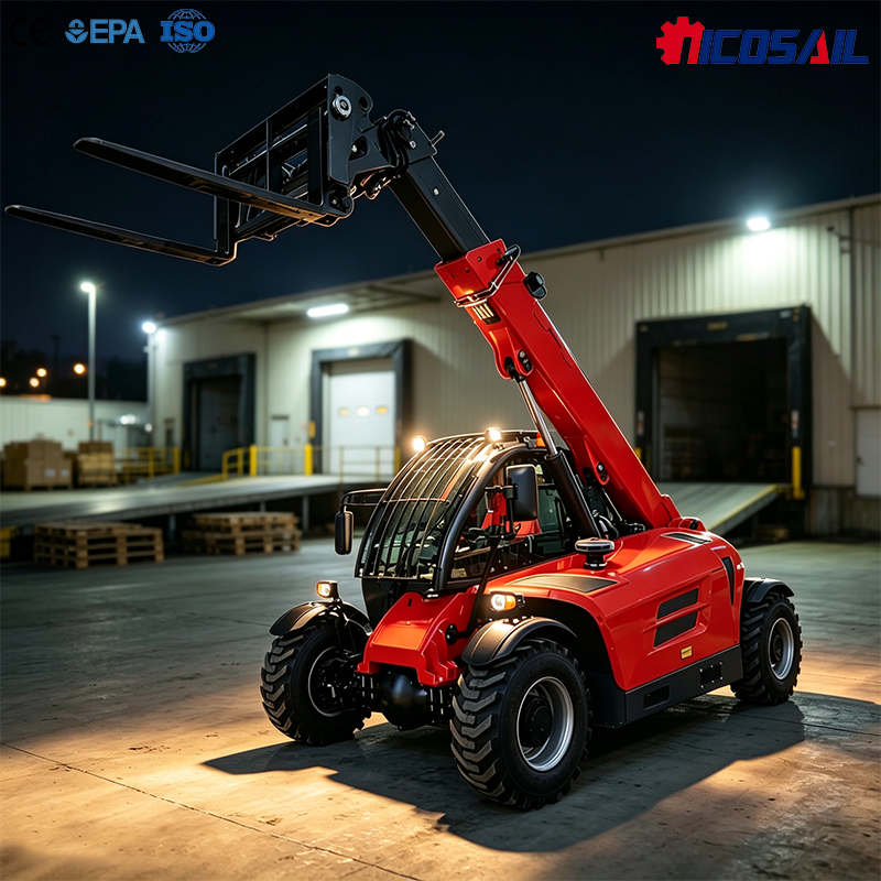 Heavy Equipment And Rentals - Pemasok Pabrik Forklift Teleskopik Telehandler Loader