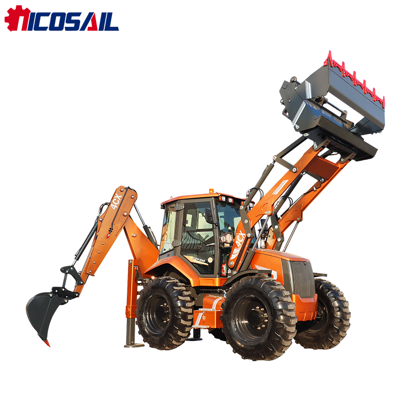 Tractor Backhoe - Traktor Mini untuk Mesin Pemindah Tanah