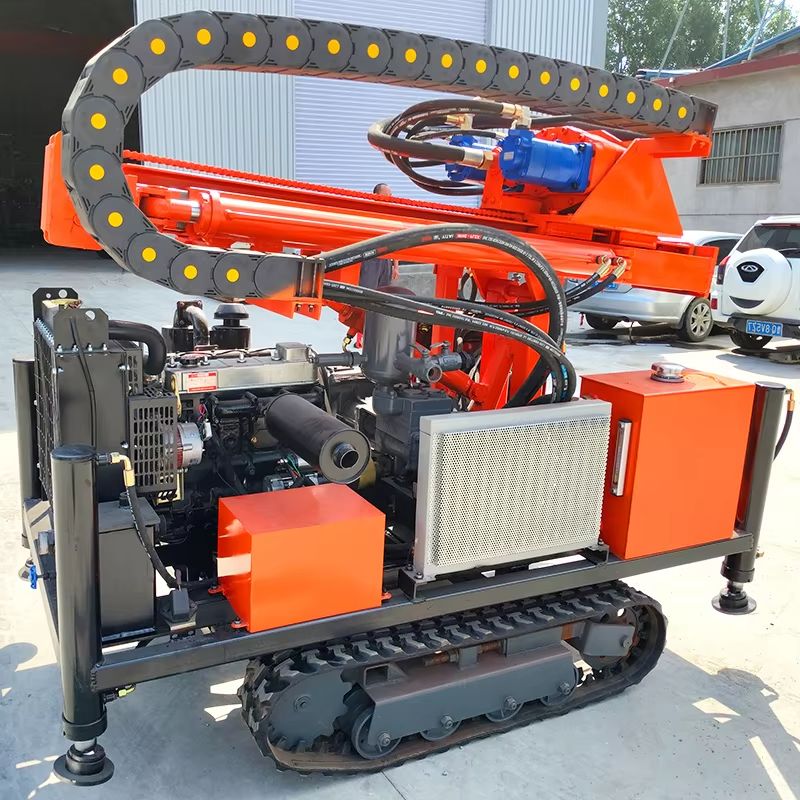 Heavy Equipment Drilling Rig - Peralatan Bor Sumur Dalam 200m yang
