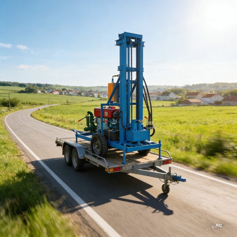 Rig Pengeboran Sumur Air Berli - Heavy Equipment Drilling Rig ulasan dan harga