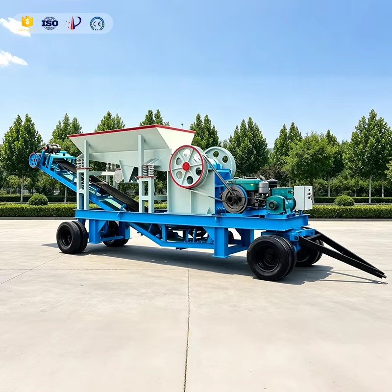 Alat Penghancur Batu Portabel  - Heavy Equipment In Mining ulasan dan harga