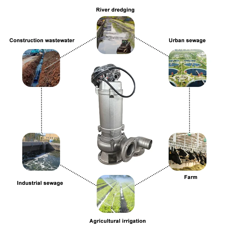 Motor Pompa Lumpur Limbah Indu - Submersible Pump Sewage ulasan dan harga