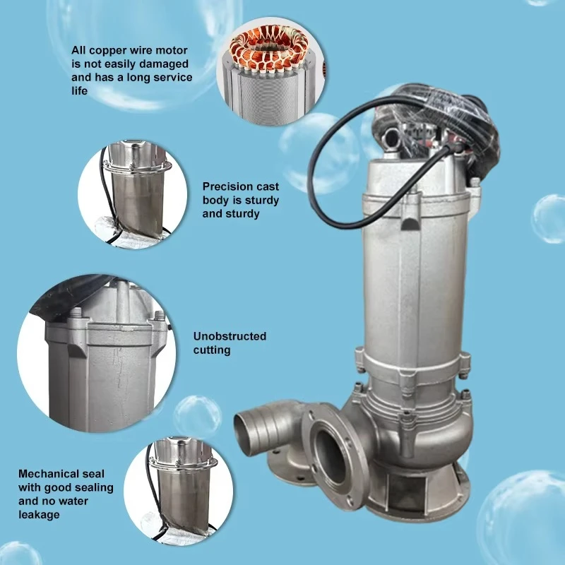 Motor Pompa Lumpur Limbah Indu - Submersible Pump Sewage ulasan dan harga