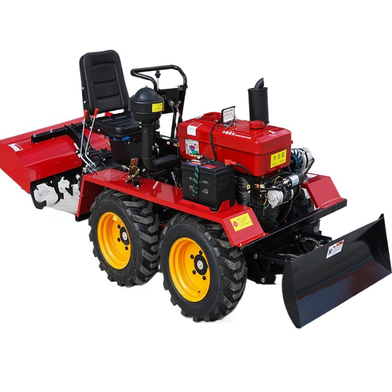 Traktor Roda Mini 25HP Kustom  - Tractor Backhoe ulasan dan harga