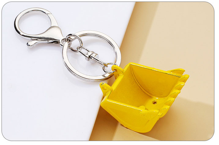 Gantungan kunci ekskavator log - Heavy Equipment Keychain ulasan dan harga
