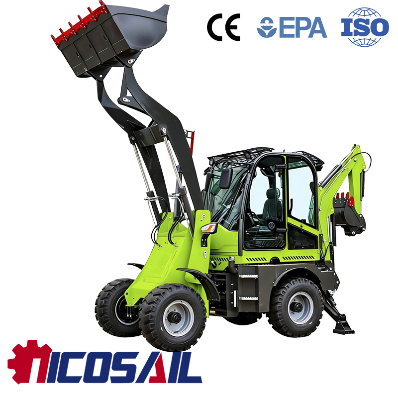 Solusi Kustom Backhoe Loader C - Tractor Backhoe ulasan dan harga