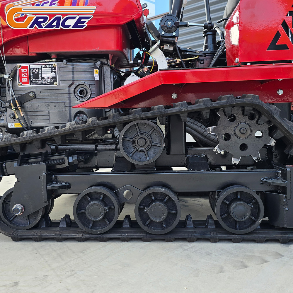 Traktor Mini Crawler Diesel 25 - Tractor Backhoe ulasan dan harga