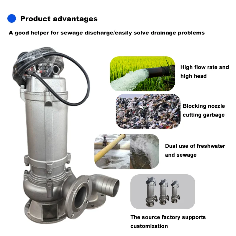 Pompa Air Kotor Lumpur Anti-Su - Submersible Pump Sewage ulasan dan harga