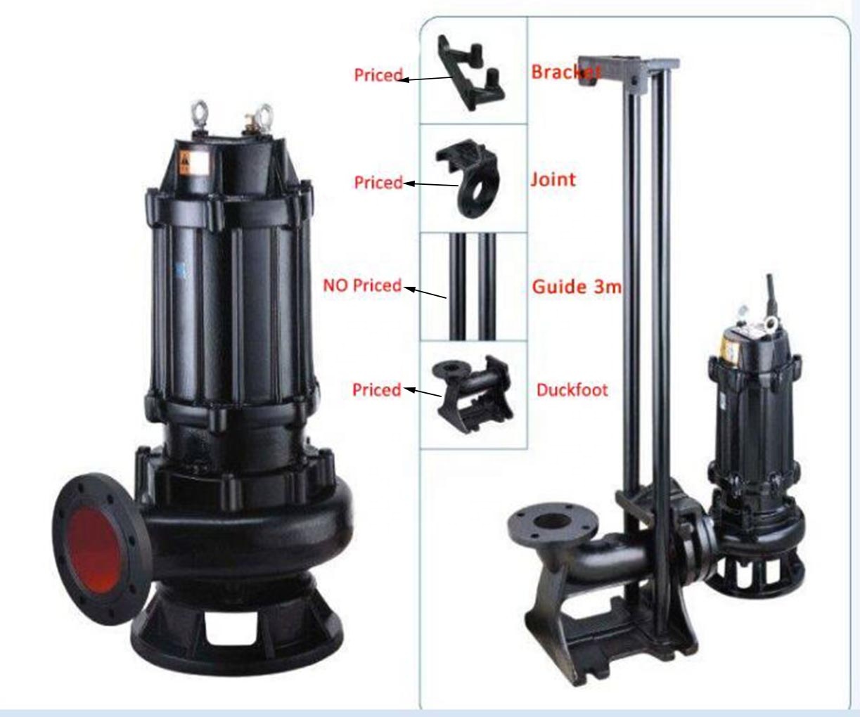Pompa Air Limbah Otomatis Pomp - Submersible Pump Sewage ulasan dan harga