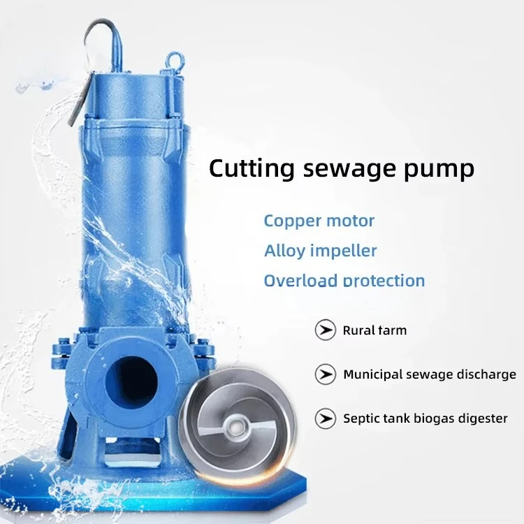 Pompa Limbah Submersible Pemot - Submersible Pump Sewage ulasan dan harga