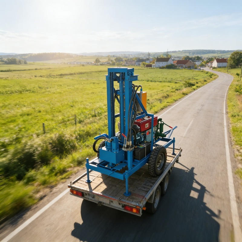 Rig Pengeboran Sumur Air Berli - Heavy Equipment Drilling Rig ulasan dan harga