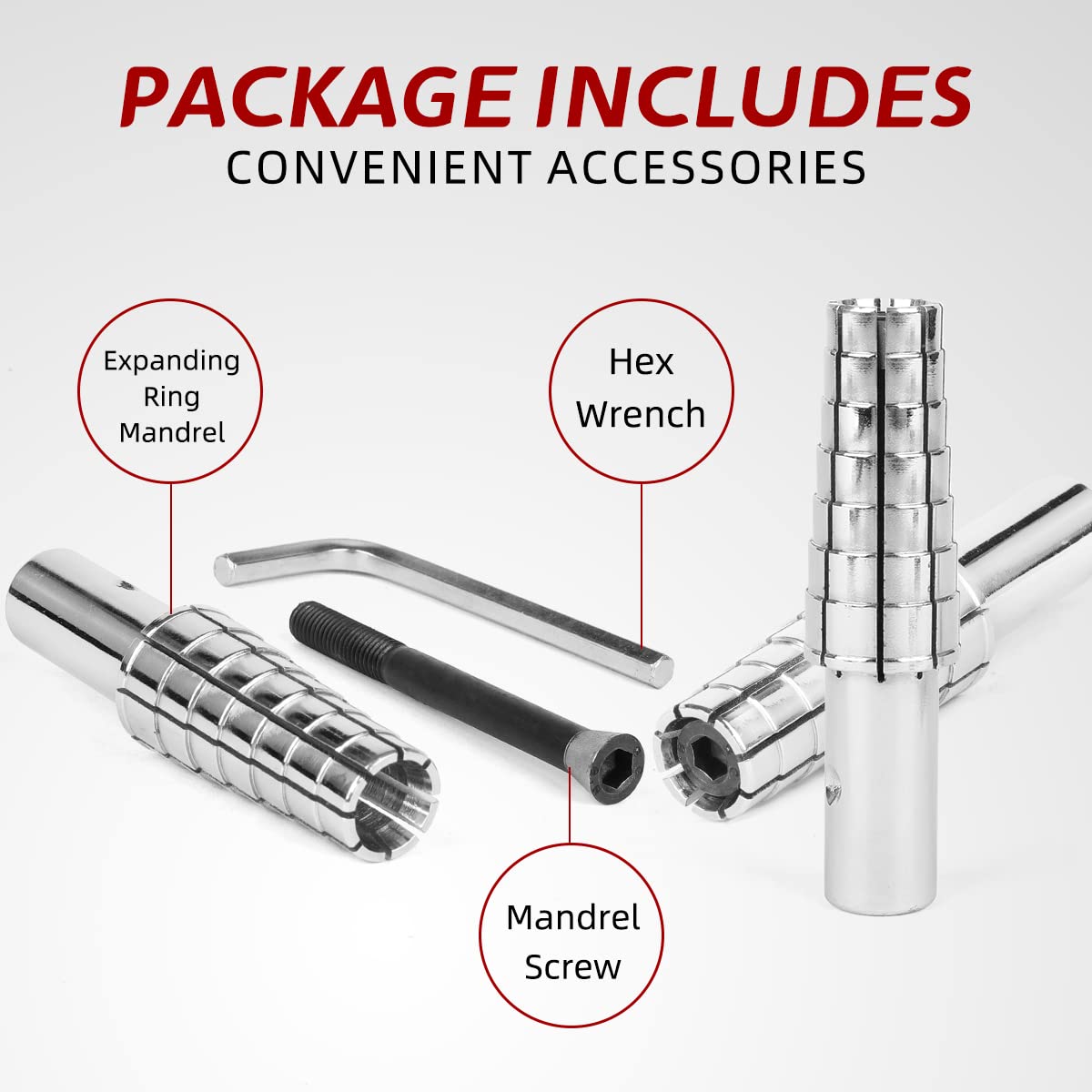 Memperluas Mandrel cincin baja - Heavy Equipment Keychain ulasan dan harga