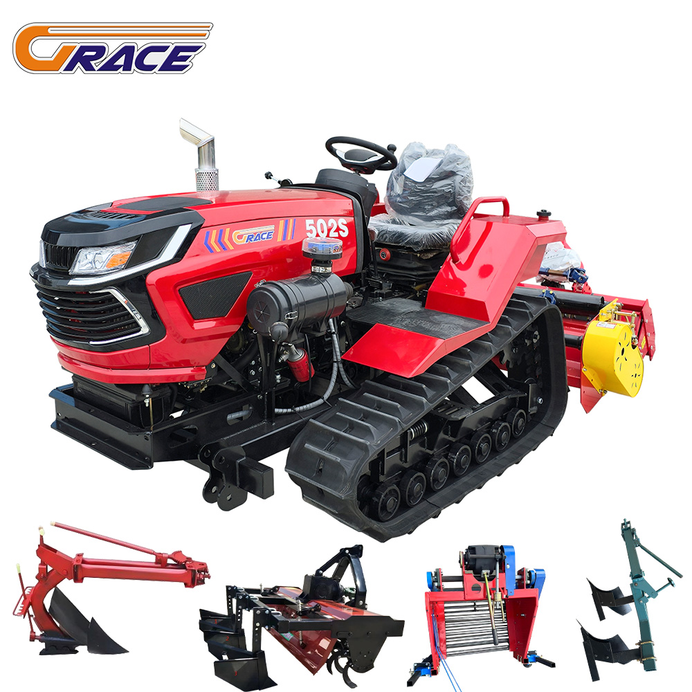 Traktor Cultivator Crawler Rot - Tractor Backhoe ulasan dan harga