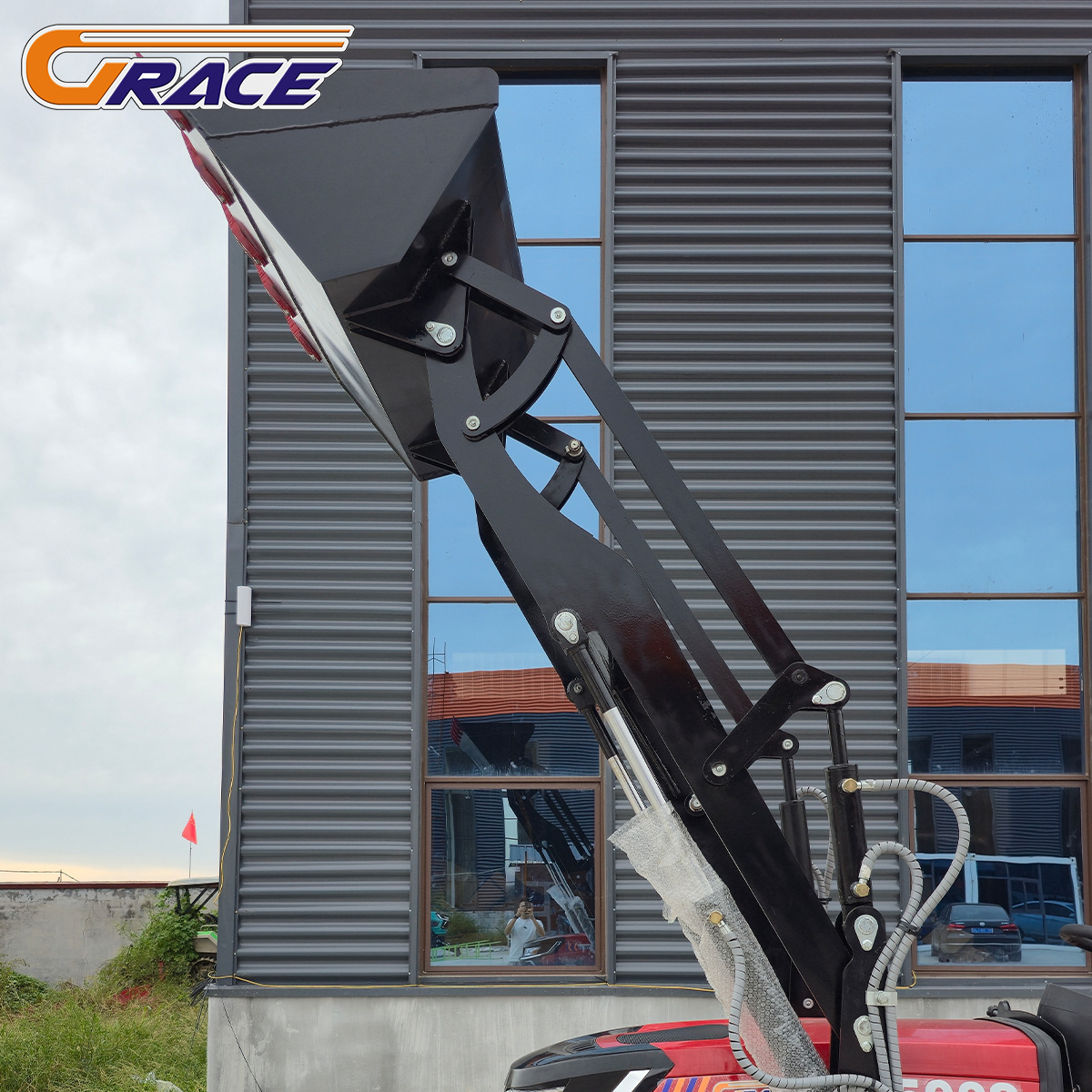 Traktor Cultivator Crawler Rot - Tractor Backhoe ulasan dan harga
