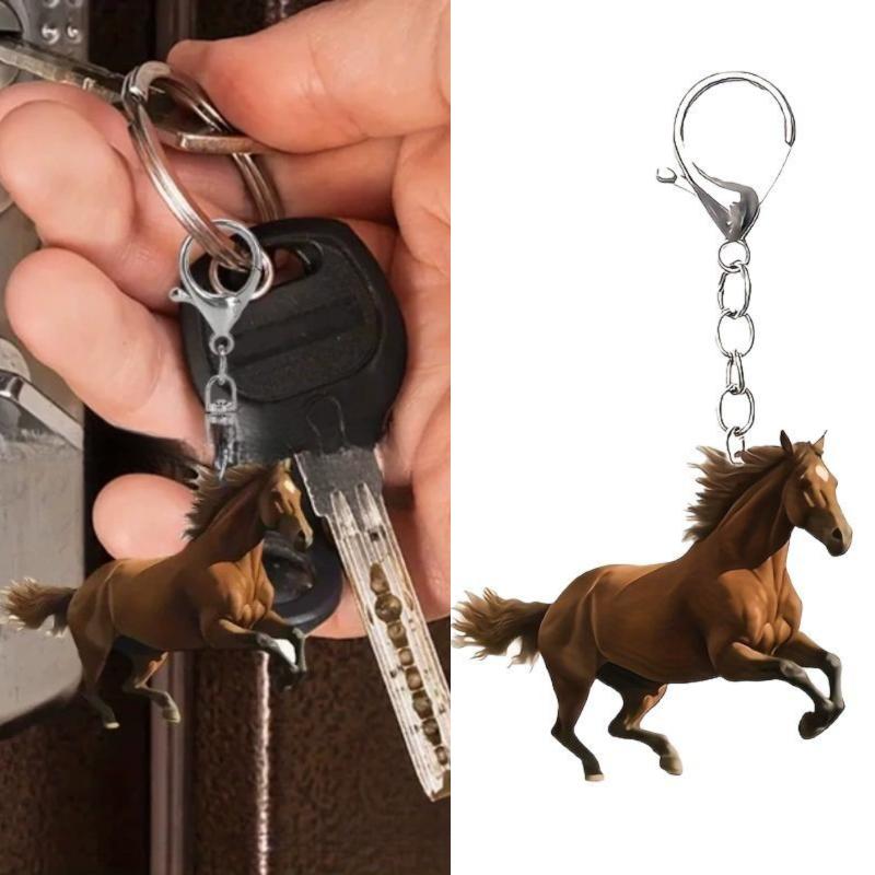 **1 Buah Gantungan Kunci Kuda  - Heavy Equipment Keychain ulasan dan harga