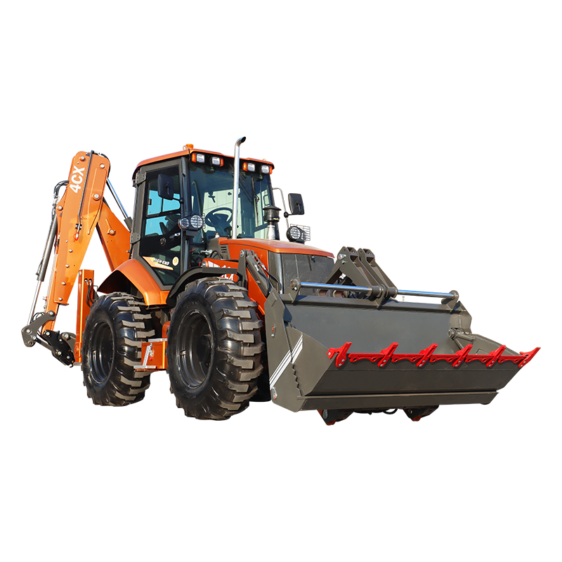 4CX Backhoe Loader Yuchai 4108 - Tractor Backhoe ulasan dan harga