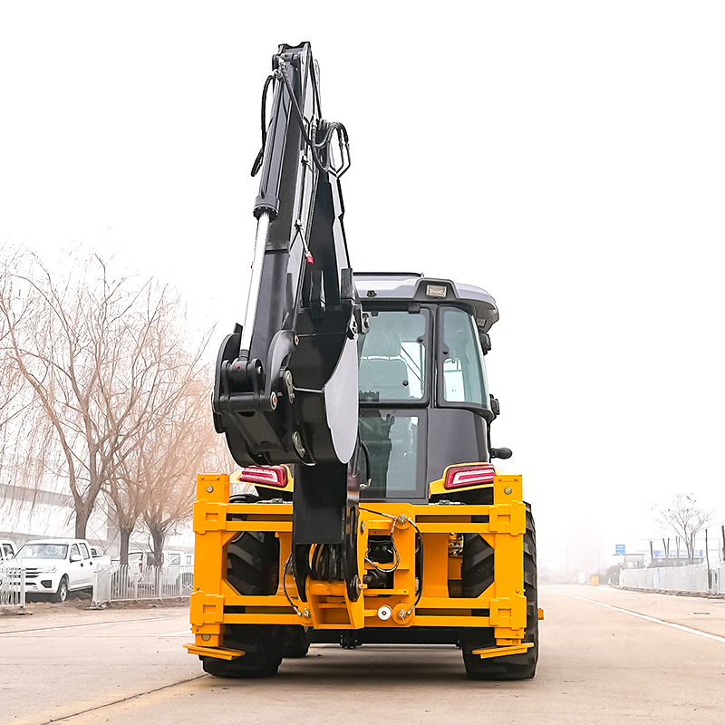 Sistem kontrol yang halus Sili - Tractor Backhoe ulasan dan harga