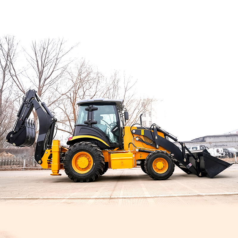 Sistem kontrol yang halus Sili - Tractor Backhoe ulasan dan harga