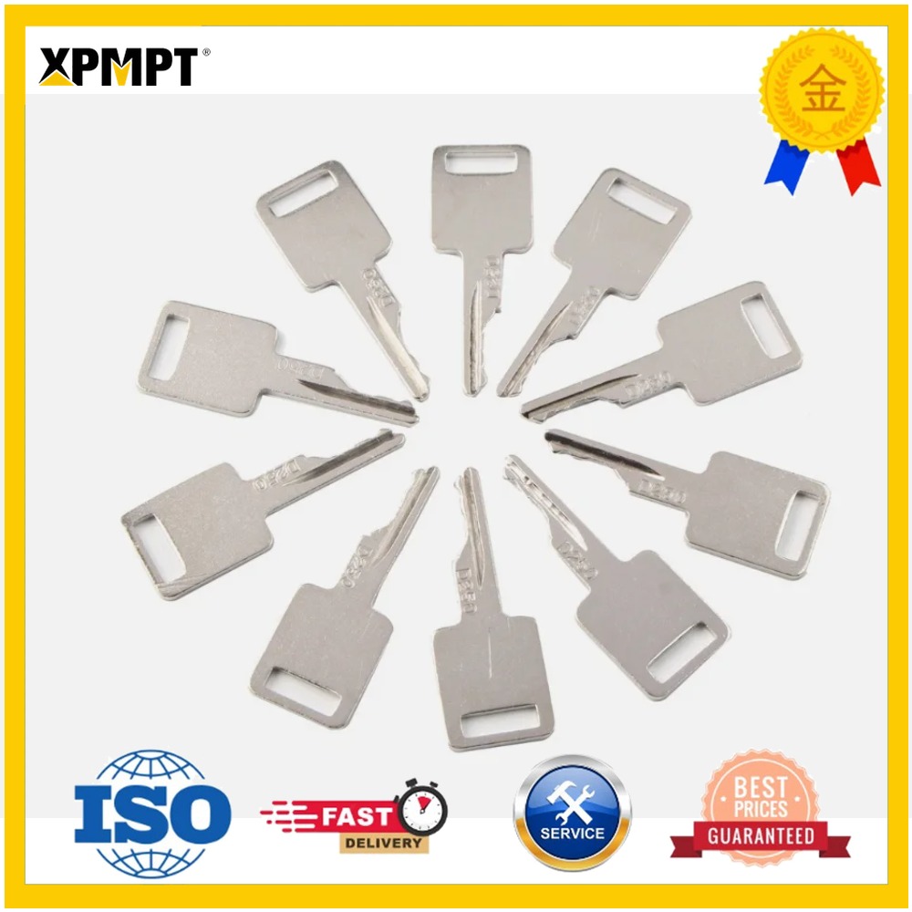 10PCS KUNCI S331/S160 D250 coc - Heavy Equipment Keychain ulasan dan harga