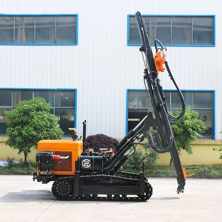 Mesin Bor DTH Hidrolik Tugas B - Heavy Equipment Drilling Rig ulasan dan harga