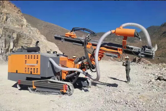 Peralatan Pengeboran DTH Downh - Heavy Equipment Drilling Rig ulasan dan harga