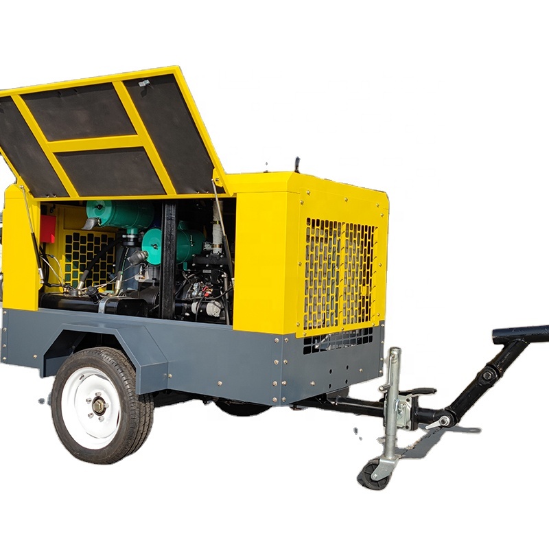 Kompresor Udara Sekrup Portabe - Heavy Equipment In Mining ulasan dan harga