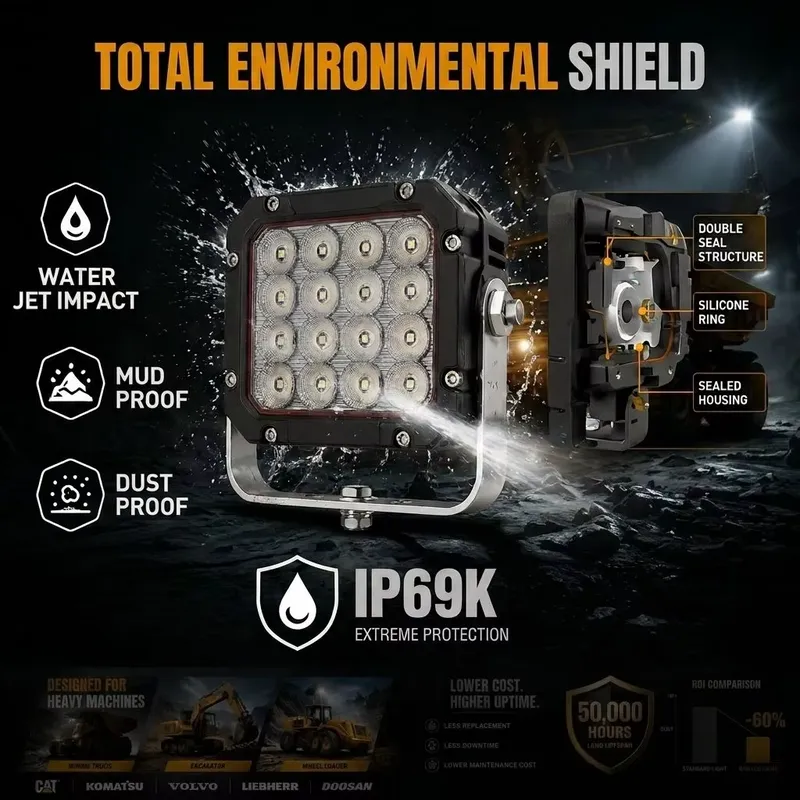 Lampu Sorot Getar Lumen Tinggi - Heavy Equipment In Mining ulasan dan harga