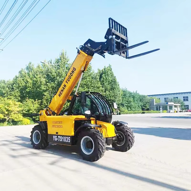 Forklift Teleskopik 40 Kaki Di - Telescopic Handler Boom ulasan dan harga