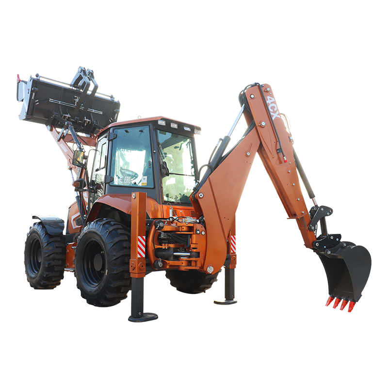 Backhoe Loader Konstruksi Bers - Tractor Backhoe ulasan dan harga